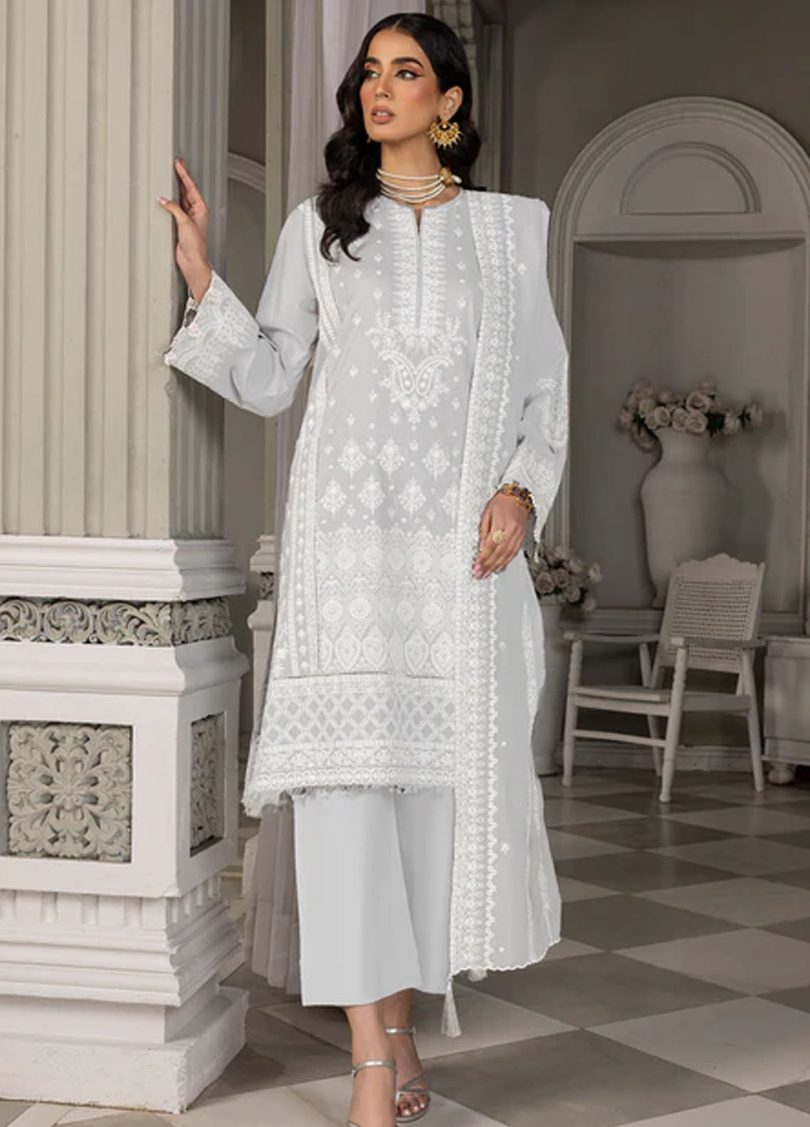 Lakhany Unstitched Embroidered Eid Edition 2024 LG-IZ-0084