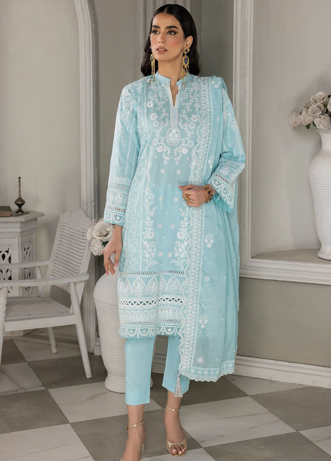 Lakhany Unstitched Embroidered Eid Edition 2024 LG-RM-0044