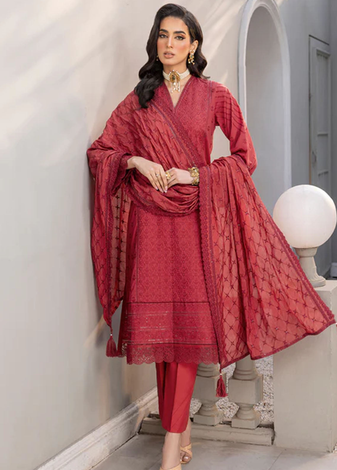 Lakhany Unstitched Embroidered Eid Edition 2024 LG-SR-0168