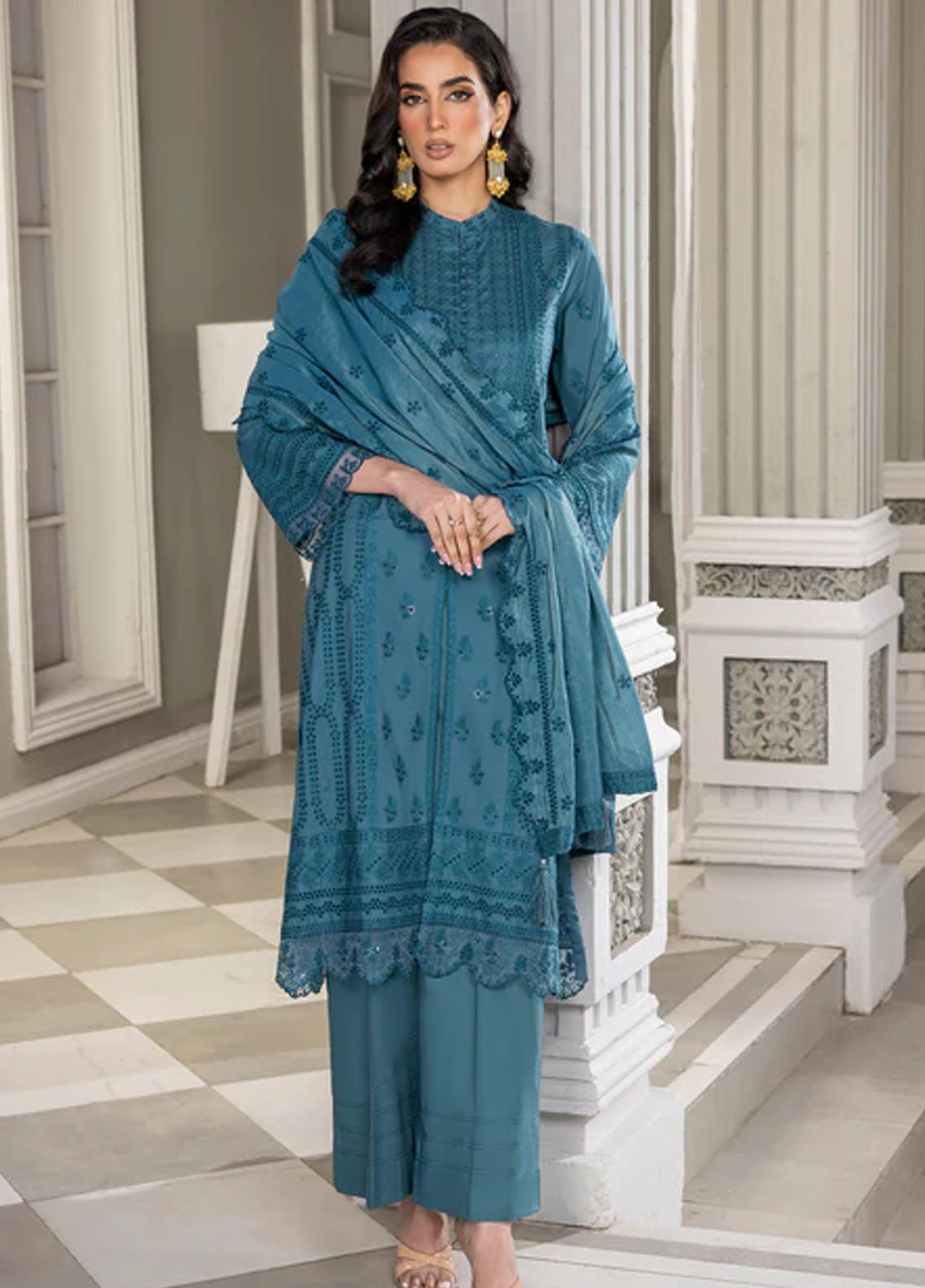 Lakhany Unstitched Embroidered Eid Edition 2024 LG-SR-0170