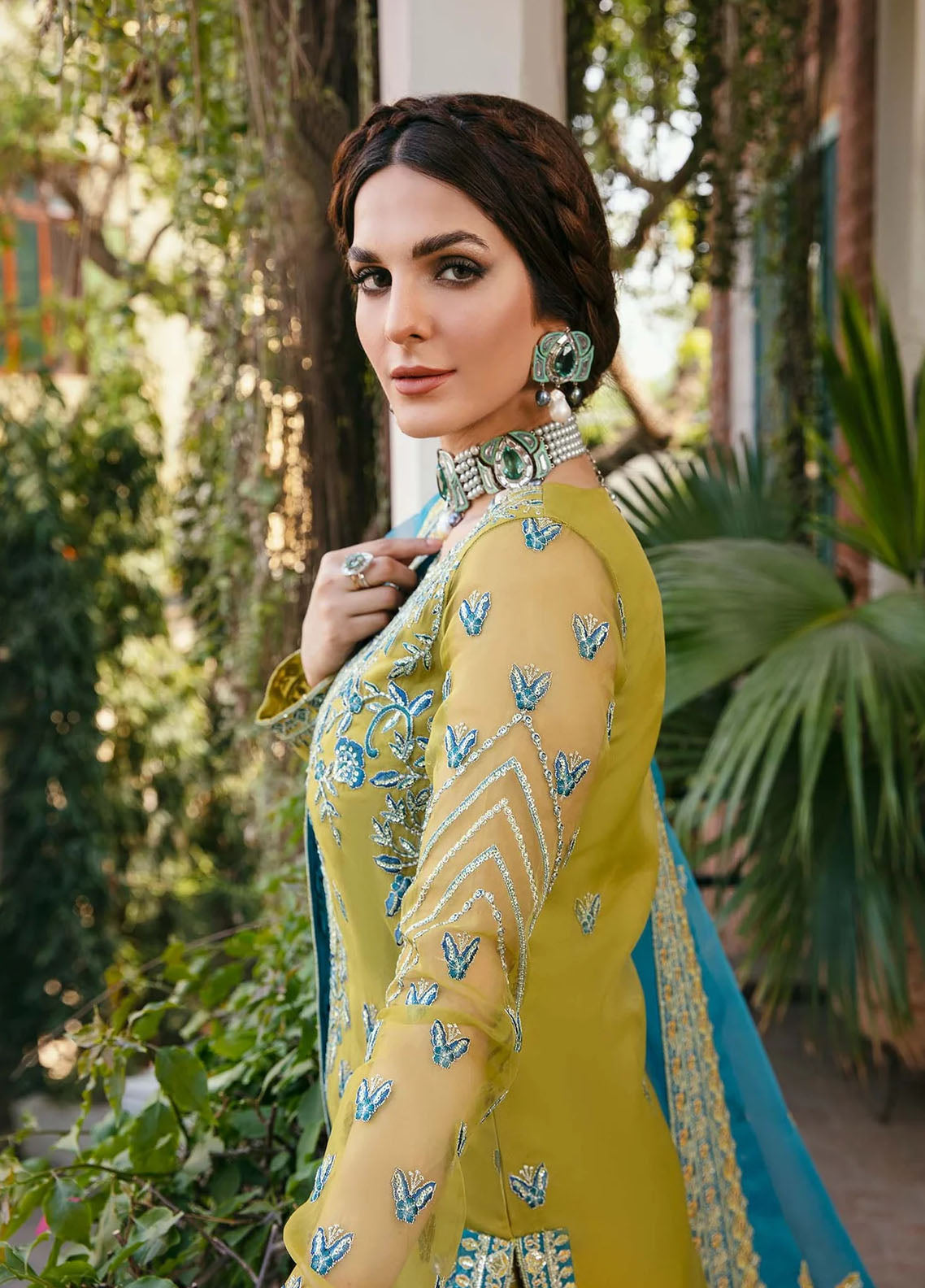 Layali Formals By Akbar Aslam Unstitched Luxury Collection 2023 Davina