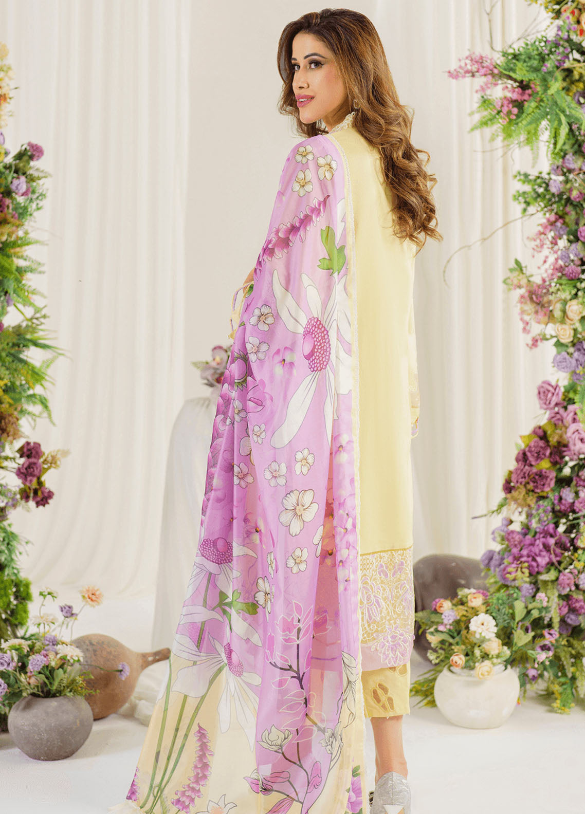 Pretty In Pink By Asifa & Nabeel Limited Lawn Edition 2024 Vol-02 PP-10 Versaila