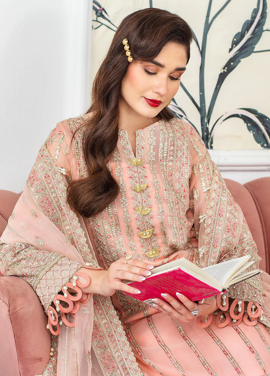 Lehriya By Meeral Unstitched Formals Collection 2024 Taneez