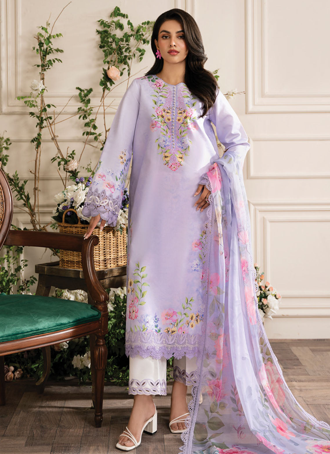 Lifestyle by Rang Rasiya Unstitched Lawn Edit 2024 Ayra