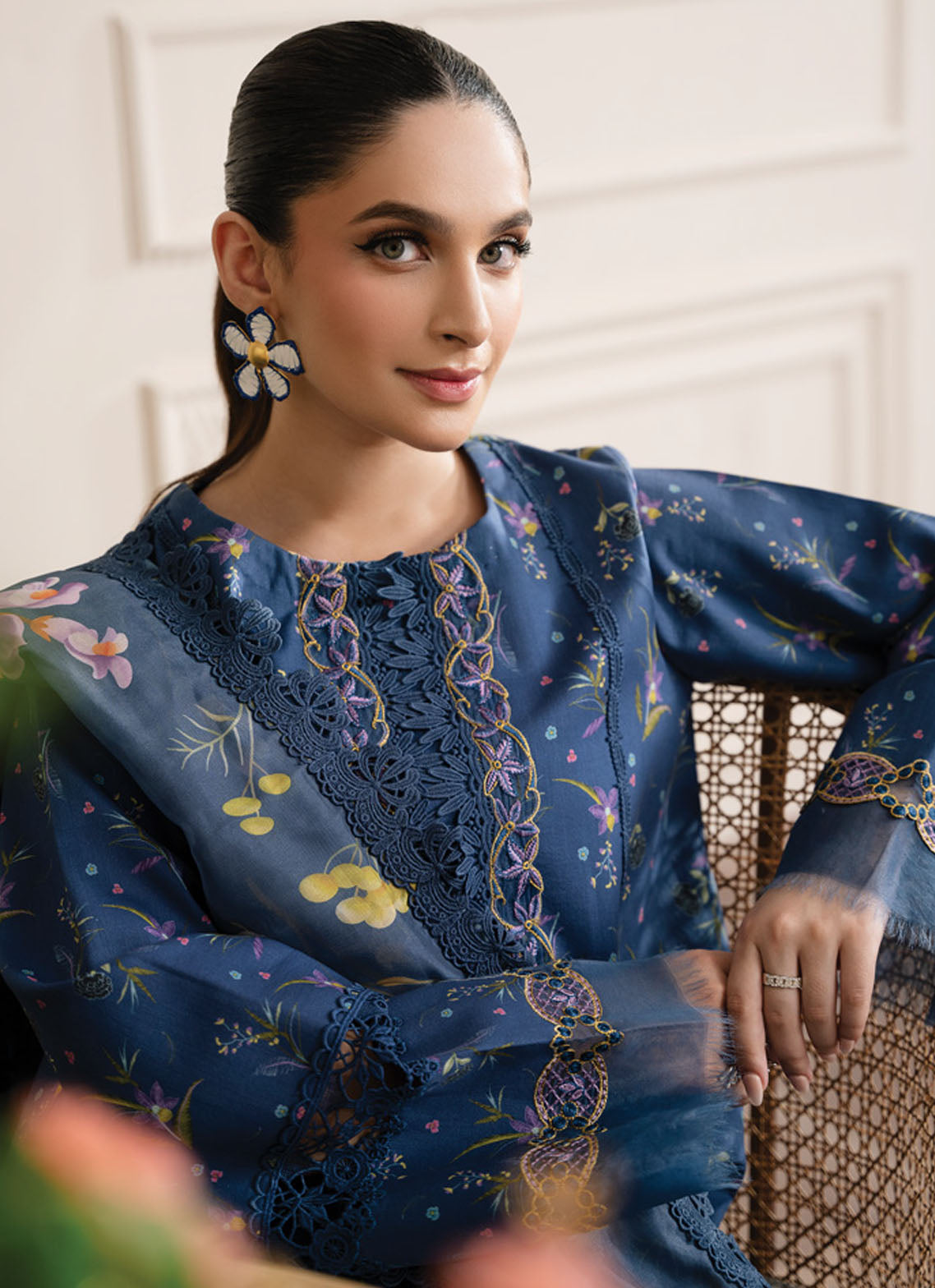 Lifestyle by Rang Rasiya Unstitched Lawn Edit 2024 Azure