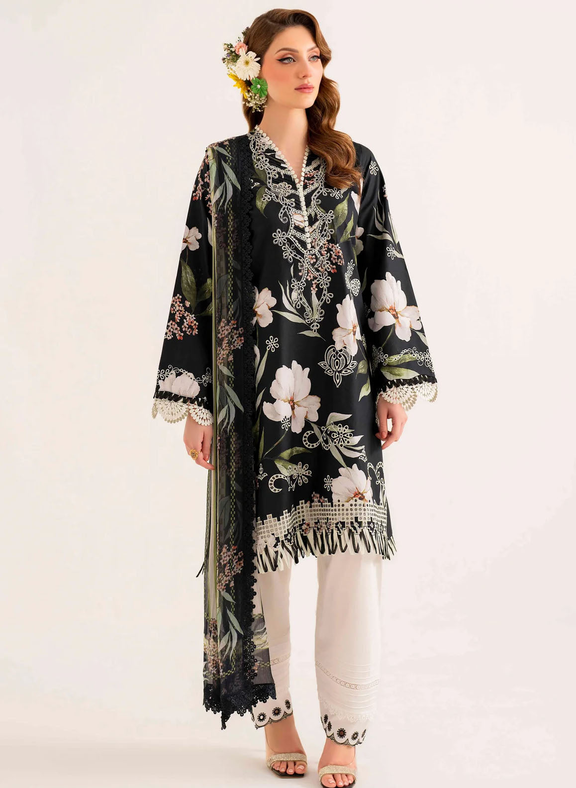 Lila by Sable Vogue Unstitched Lawn Collection 2024 SAL-03-24