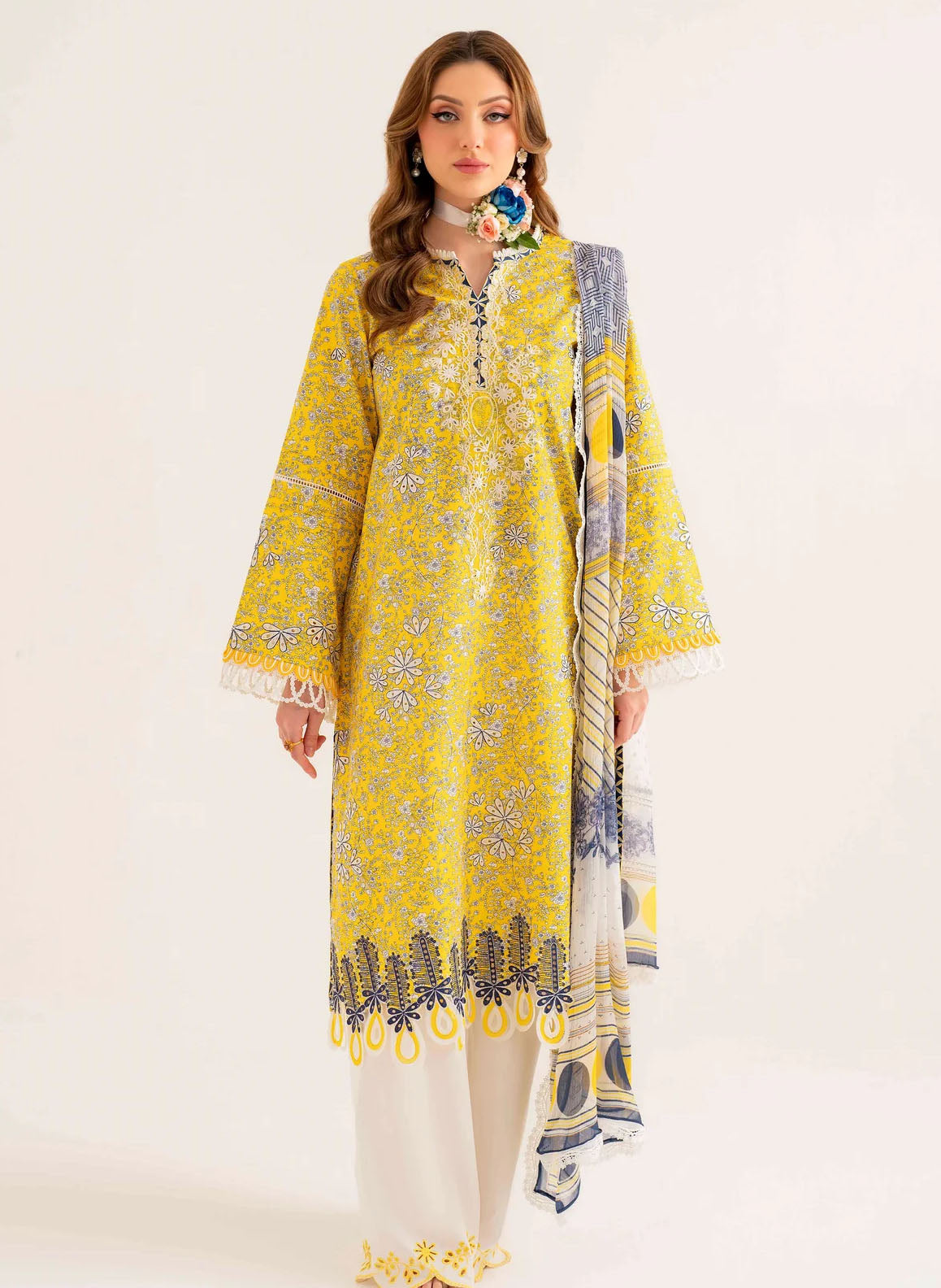 Lila by Sable Vogue Unstitched Lawn Collection 2024 SAL-04-24