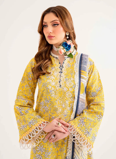 Lila by Sable Vogue Unstitched Lawn Collection 2024 SAL-04-24