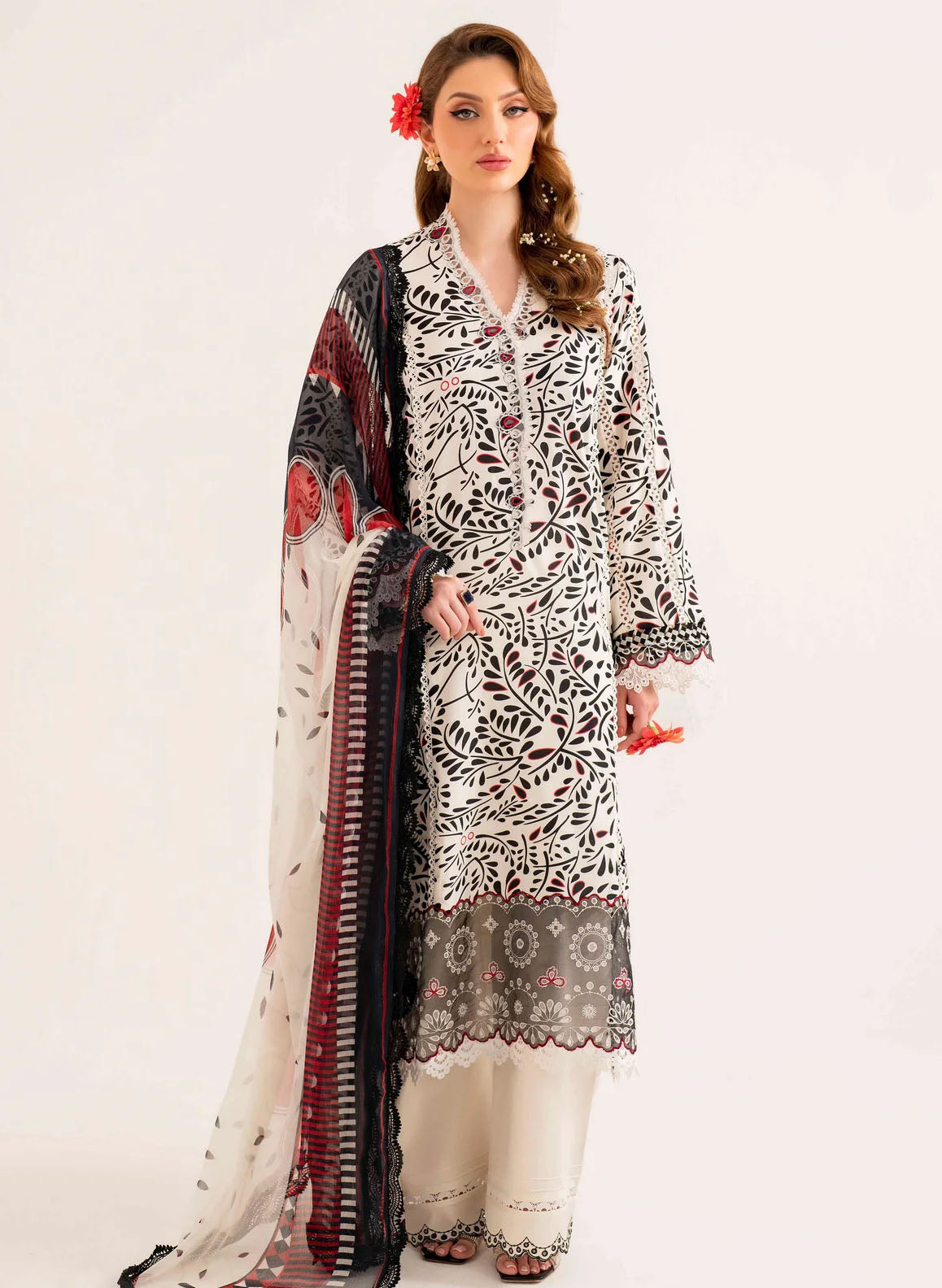 Lila by Sable Vogue Unstitched Lawn Collection 2024 SAL-05-24