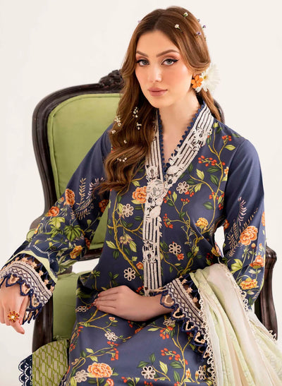 Lila by Sable Vogue Unstitched Lawn Collection 2024 SAL-06-24