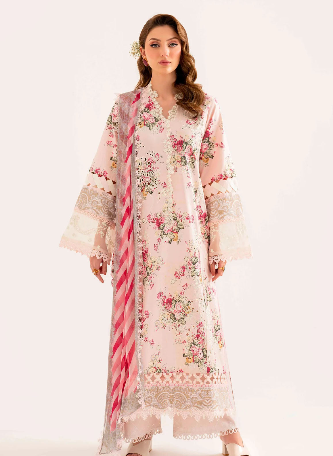 Lila by Sable Vogue Unstitched Lawn Collection 2024 SAL-07-24