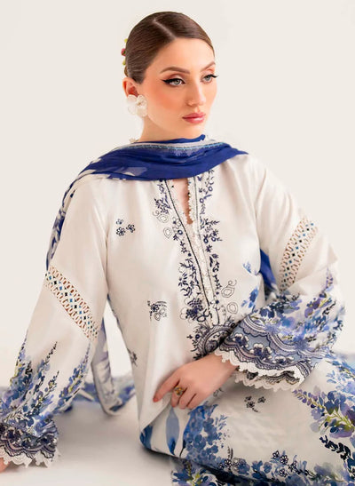 Lila by Sable Vogue Unstitched Lawn Collection 2024 SAL-08-24