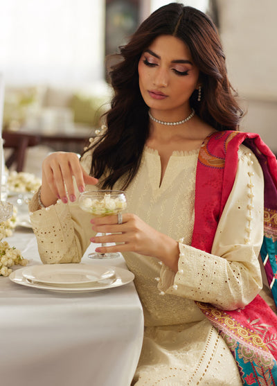 Lumiere by Gulaal Chikankari Lawn Suits Unstitched 3 Piece GL25LC D-03 Azmin