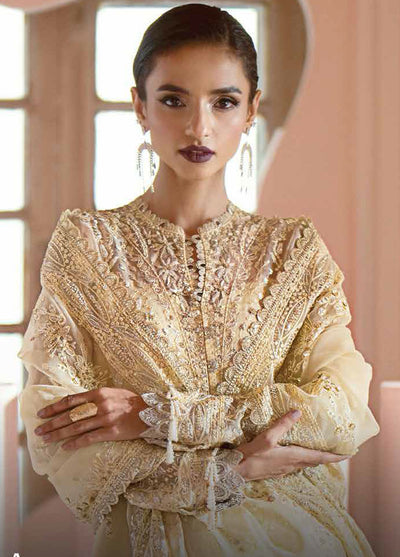 Luminara By Ayzel Embroidered Organza Suit Unstitched 3 Piece AAF24L AWF-02 Leia - Formal Collection