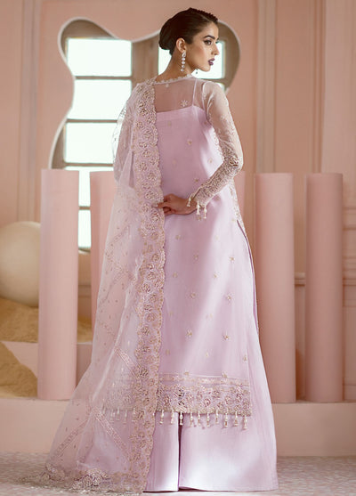 Luminara By Ayzel Embroidered Organza Suit Unstitched 3 Piece AAF24L AWF-06 Cora - Formal Collection