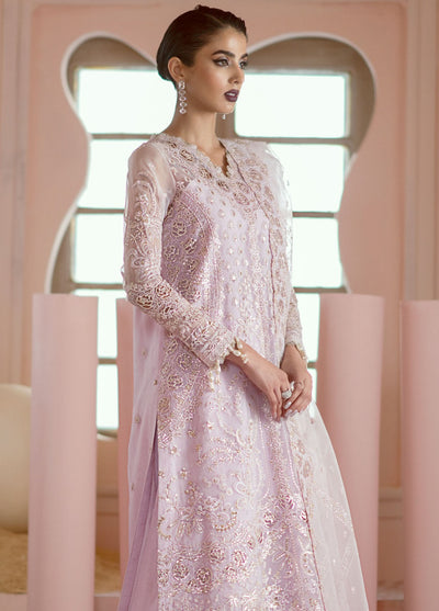 Luminara By Ayzel Embroidered Organza Suit Unstitched 3 Piece AAF24L AWF-06 Cora - Formal Collection