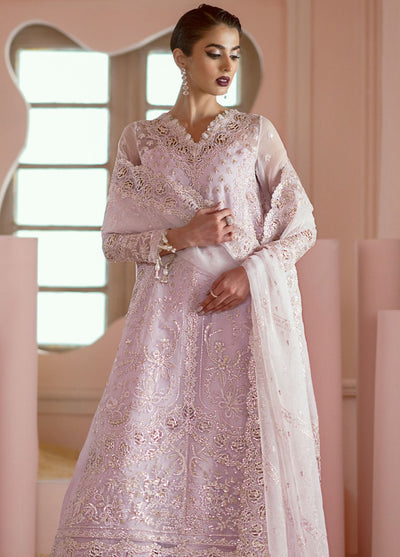 Luminara By Ayzel Embroidered Organza Suit Unstitched 3 Piece AAF24L AWF-06 Cora - Formal Collection