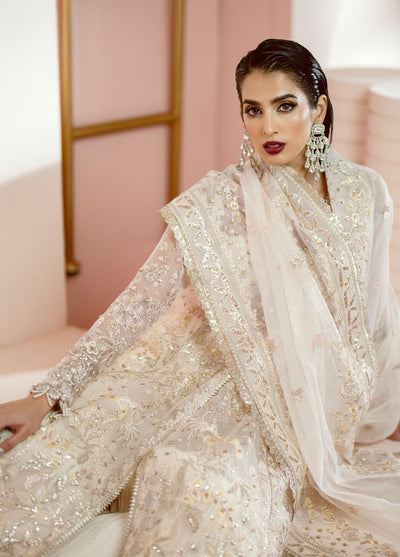 Luminara By Ayzel Embroidered Organza Suit Unstitched 3 Piece AAF24L AWF-08 Sora - Formal Collection