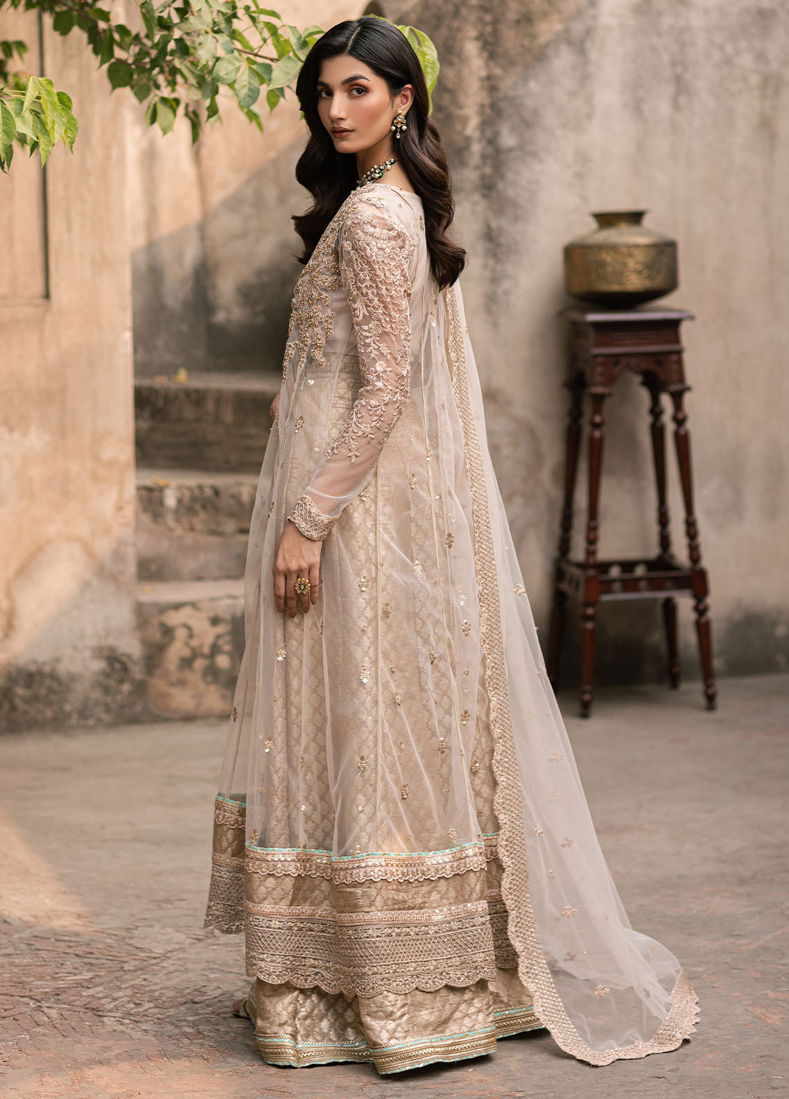 Luxe by Azure Unstitched Formals Collection 2024 Ethereal Majesty