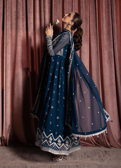 Luxe by Azure Unstitched Formals Collection 2024 Aquatic Whisper