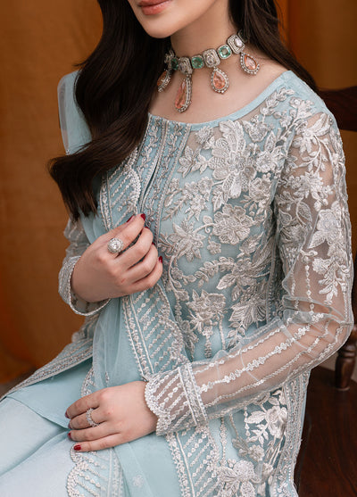 Luxe by Azure Unstitched Formals Collection 2024 Dreamy Azure