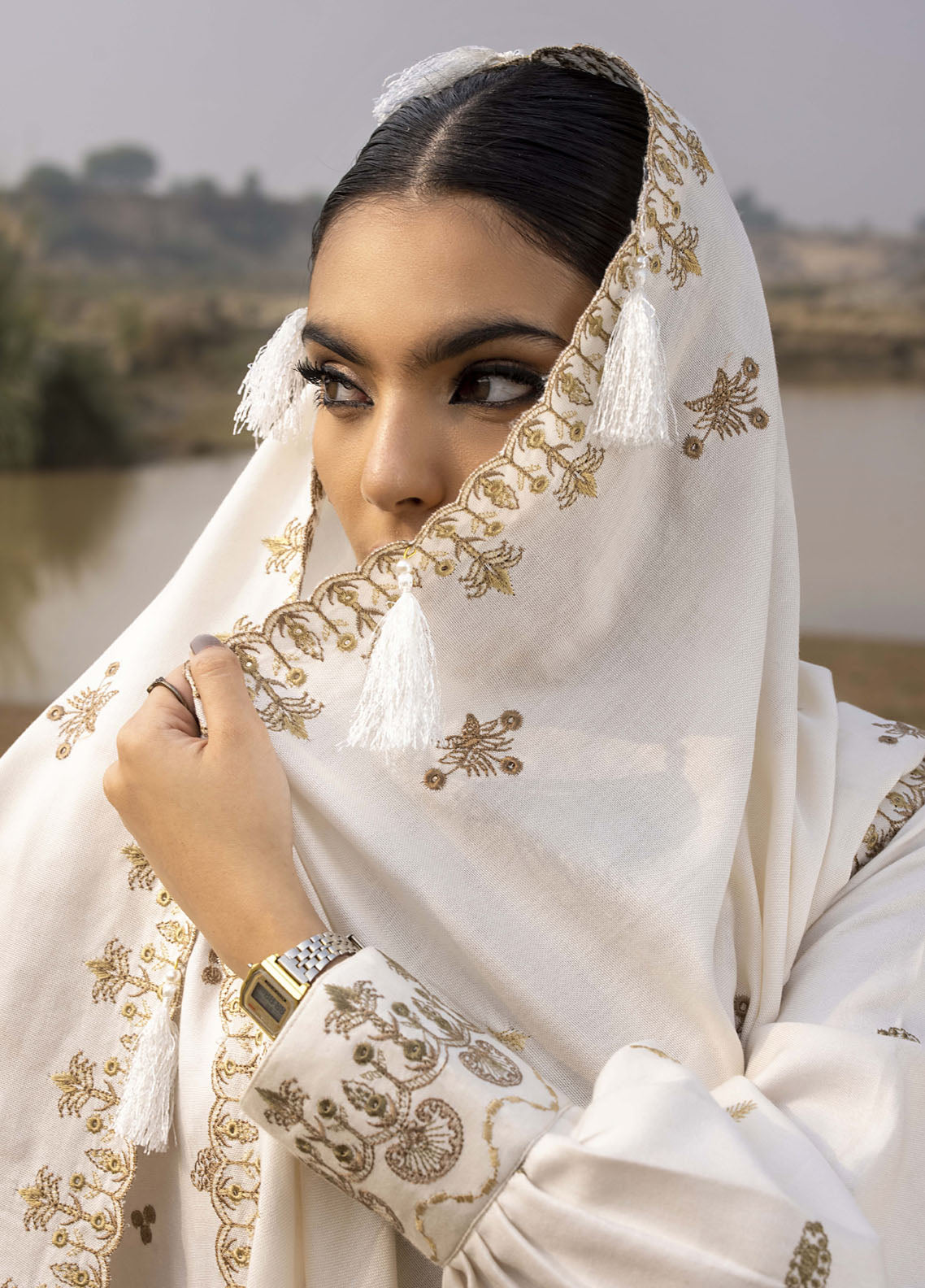 Lyra by Meerak Unstitched Winter Collection 2024 D-07 Noor