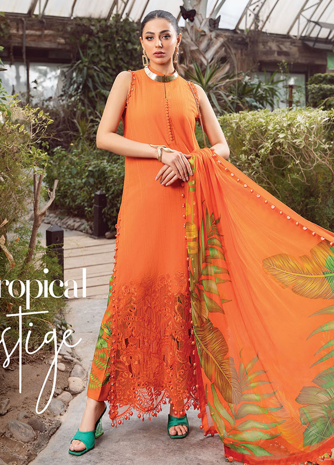 M.Prints by Maria B Unstitched Spring Summer Edit 2024 1A