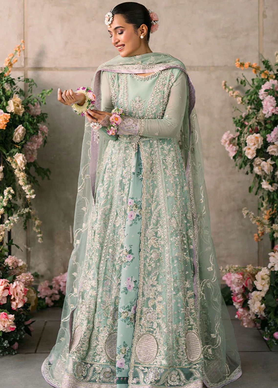 Mastani Evening by Mushq Unstitched Luxury Chiffon Collection 2024 MCH-02 Faiza