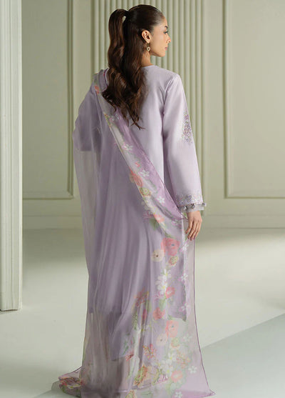 Mahiri by Cross Stitch Unstitched Embroidered Lawn Collection 2025 Violet Veil