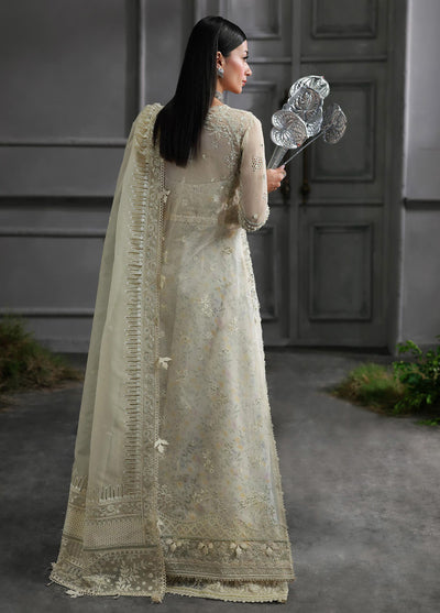 Elirah by Qalamkar Embroidered Organza Suits Unstitched 3 Piece QLM25EF MF-06 Ivara