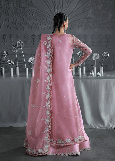 Elirah by Qalamkar Embroidered Organza Suits Unstitched 3 Piece QLM25EF MF-07 Rosalyn