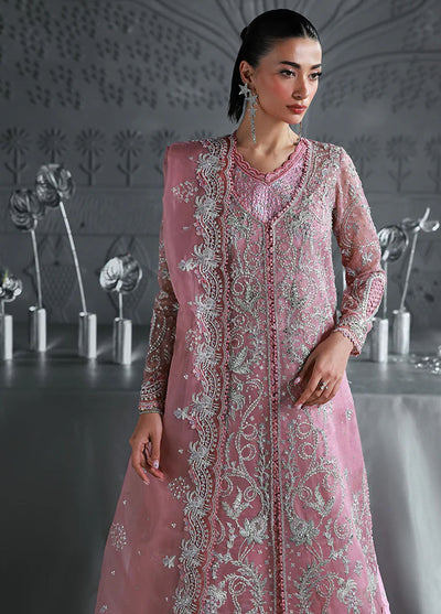 Elirah by Qalamkar Embroidered Organza Suits Unstitched 3 Piece QLM25EF MF-07 Rosalyn