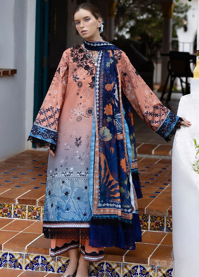 Mirasol by Mushq Embroidered Cambric Suits Unstitched 3 Piece MQ25MH D-05 A Viento Vivi