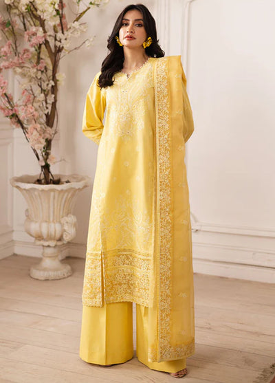 Mira by Freesia Premium Embroidered Lawn Suits Unstitched 3 Piece FRE25M FS50111 Mina