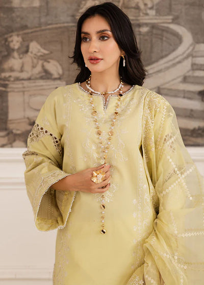 Mira by Freesia Premium Embroidered Lawn Suits Unstitched 3 Piece FRE25M FS50104 Hayat