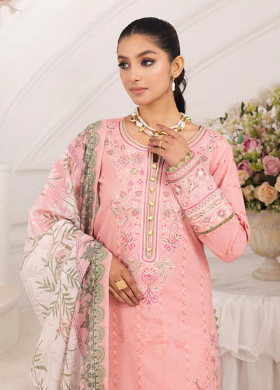 Mira by Freesia Premium Embroidered Lawn Suits Unstitched 3 Piece FRE25M FS50106 Mahine