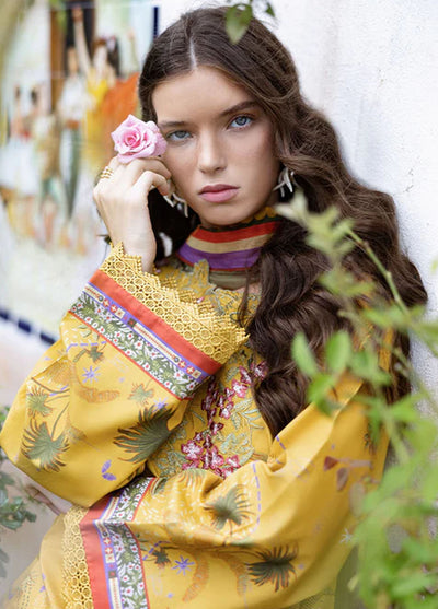 Mirasol by Mushq Embroidered Cambric Suits Unstitched 3 Piece MQ25MH D-07 B Sol Arena