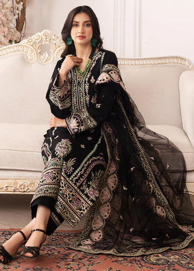 Mira by Freesia Premium Embroidered Lawn Suits Unstitched 3 Piece FRE25M FS50103 Sara