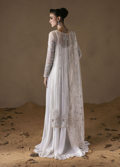 Moonlit Muse by Zarposh Embroidered Chiffon Suits Unstitched 3 Piece ZP25ML D-04 Mystique