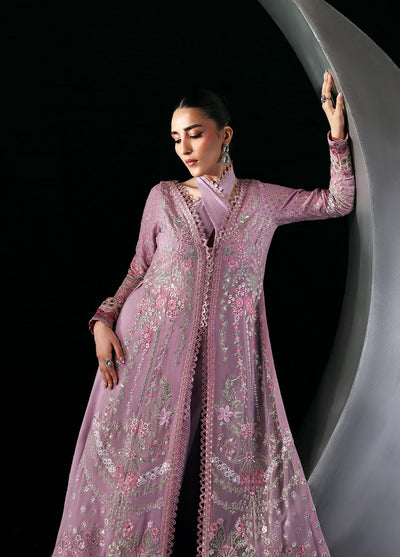 Moonlit Muse by Zarposh Embroidered Chiffon Suits Unstitched 3 Piece ZP25ML D-07 Serein