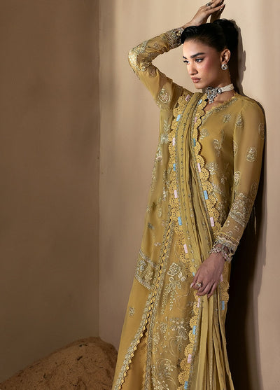 Moonlit Muse by Zarposh Embroidered Chiffon Suits Unstitched 3 Piece ZP25ML D-01 Cymelle