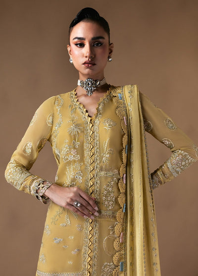 Moonlit Muse by Zarposh Embroidered Chiffon Suits Unstitched 3 Piece ZP25ML D-01 Cymelle