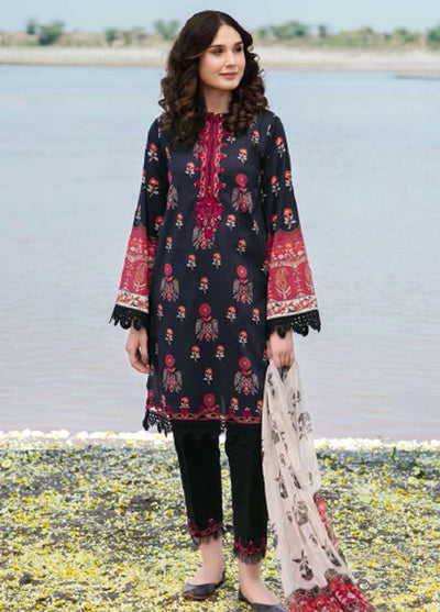 M. Basics By Maria B Unstitched Lawn Edition 2024 12A