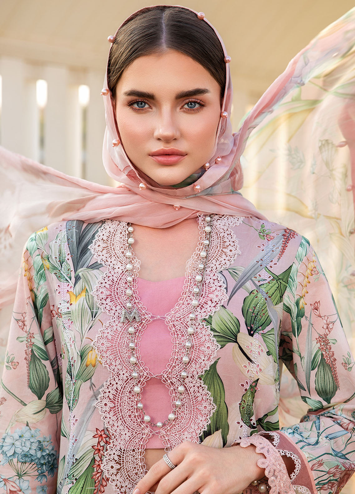 M Prints by Maria B Embroidered Suits Unstitched 3 Piece 2A