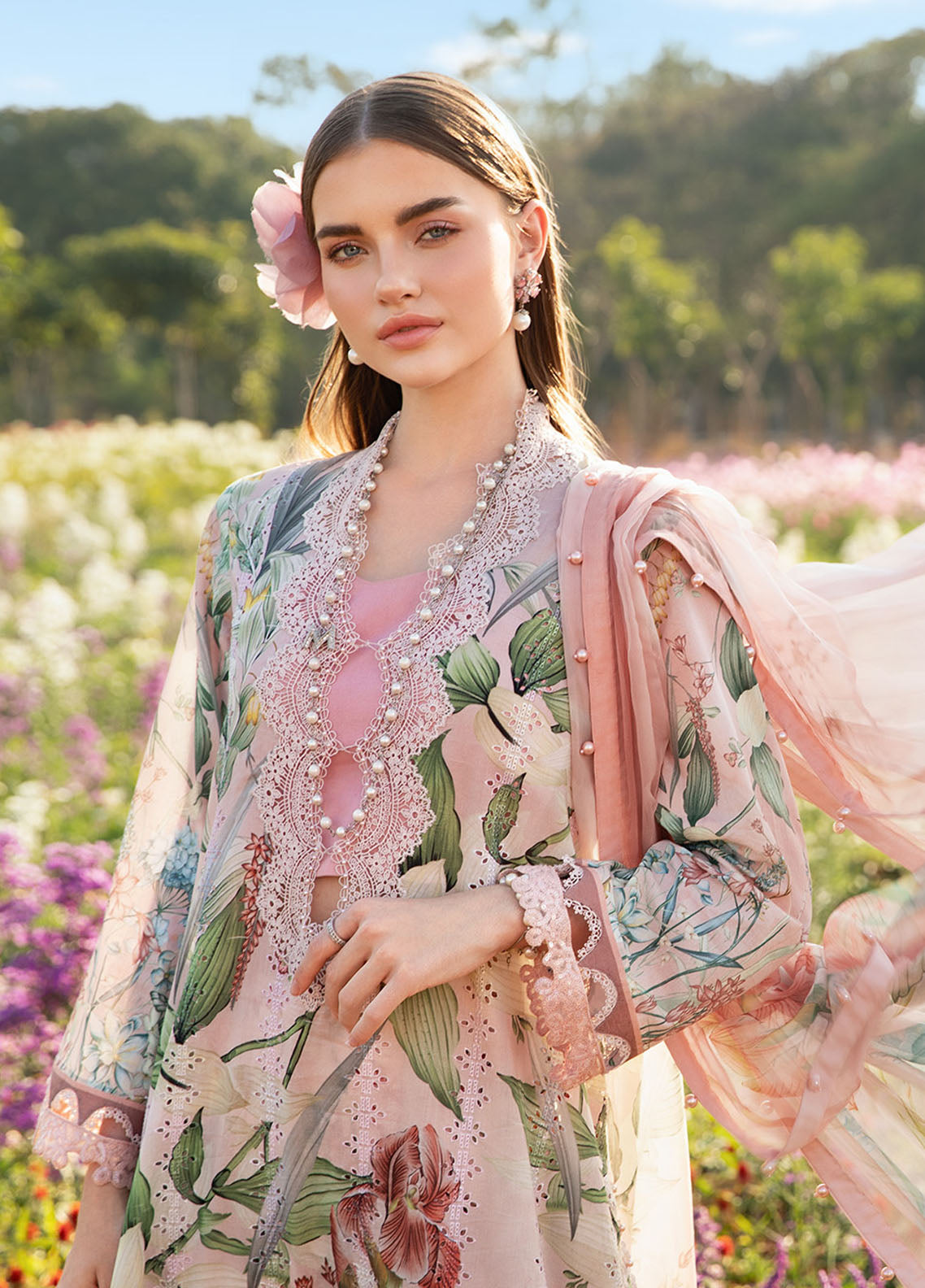 M Prints by Maria B Embroidered Suits Unstitched 3 Piece 2A
