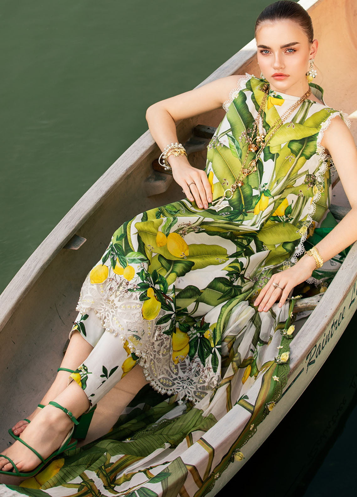 M Prints by Maria B Embroidered Suits Unstitched 3 Piece 3A