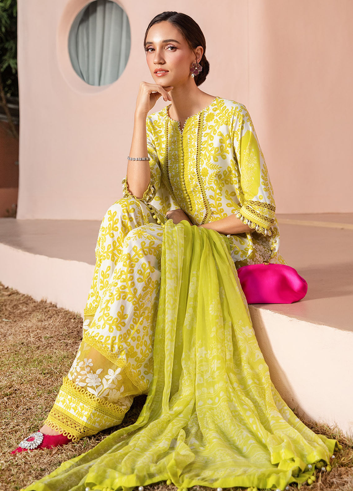 M Prints by Maria B Embroidered Suits Unstitched 3 Piece 4A