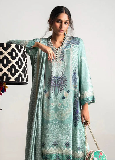 Mahay By Sana Safinaz Unstitched Winter Collection 2023 10B