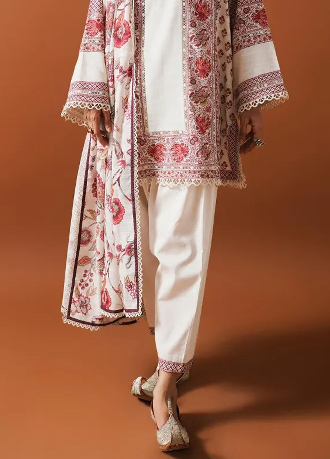 Mahay By Sana Safinaz Unstitched Winter Collection 2023 13A