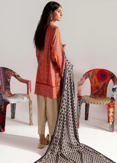 Mahay By Sana Safinaz Unstitched Winter Collection 2023 14A